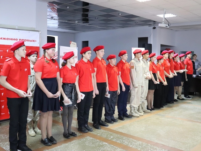 Пополнились ряды боготольских юнармейцев.